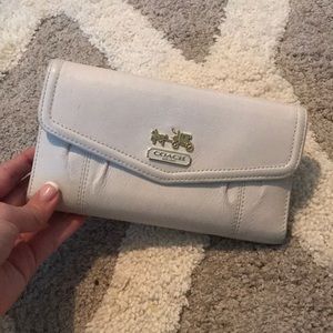 Coach leather wallet